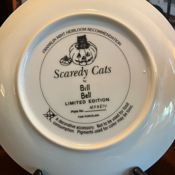 Holiday Cats Plate Collection by Franklin Mint, Limited Edition - Picture 9 of 11